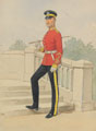 Trooper, 3rd Dragoon Guards, in walking out dress, 1900 (c)