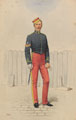 Corporal, 11th Hussars, in walking out dress, 1900 (c)