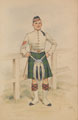 Sergeant, Gordon Highlanders, in undress uniform, 1900 (c)