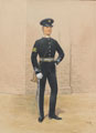 Boy Trumpeter, Army Service Corps, in full dress uniform, 1900 (c)