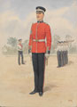 Coldstream Guards, lance-sergeant, stick orderly, 1900 (c)