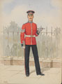 Lance-Sergeant, Scots Guards, in walking out dress, 1900 (c)