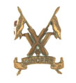 Collar badge, 15th Lancers, 1922-1947