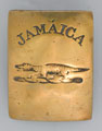 Shoulder belt plate, other ranks, Jamaica Volunteers, 1779-1783