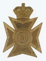 Shako plate, other ranks, 13th (Light) Dragoons, 1844-1855