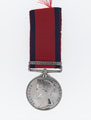 Military General Service Medal 1793-1814, with clasp 'Chateauguay', Private Hyppolite Brisette, Canadian Voltigeurs
