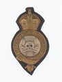 Martingale badge, 17th (Duke of Cambridge's Own) Lancers, worn by Lieutenant W S Mitford, 1917-1922
