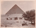 'Great Pyramid, Cairo, Lincolnshire Regiment', 1898