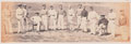 An Army cricket team, 1870 (c)