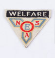 Entertainments National Service Association (ENSA) welfare unit badge, 1939-1945 (c)