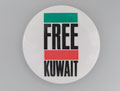 Free Kuwait lapel badge, 1991 (c)
