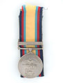 Gulf Medal 1990-91, with clasp, '16 Jan to 28 Feb 1991', Gunner Wayne E Chatterton, Royal Artillery