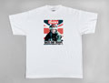 White cotton t-shirt printed with a Union Jack, 'The Sun' newspaper logo and the words, 'Back Our Troops', 1991 (c)