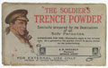 Paper sachet of 'The Soldier's Trench Powder: For the destruction and prevention of body parasites', 1916 (c)