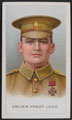 'Driver Fredk Luke', Driver Frederick Luke VC, 37th Battery, Royal Field Artillery, cigarette card, 1915