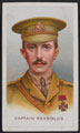 'Captain Reynolds', Captain Douglas Reynolds VC, 37th Battery, Royal Field Artillery, cigarette card, 1915