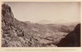 'View from a little below the Fort, showing Sunga from which the enemy kept up a very harassing fire on the advancing columns', 1878