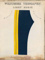'Wiltshire Yeomanry. Light Horse. Officers' Uniform. Trowsers to Plate I', 1831 (c)
