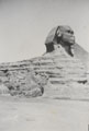 'Surely not Smiling', the Sphinx at Giza,  Egypt, 1936