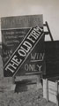 Sign for Landi-Kotal Steeplechase Meeting, India, 1937