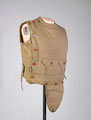 Padded waistcoat belonging to Sergeant L W Brown, The Buffs (East Kent Regiment), 1916 (c)