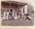 A cricket match, Peshawar, 1896 (c)