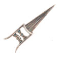Officer's collar badge, 7th Rajputs, 1922-1947
