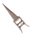Officer's collar badge, 7th Rajputs, 1922-1947