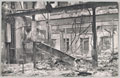 'Irish Rebellion, May 1916. The General Post Office, Dublin, (Rebel Headquarters) destroyed'