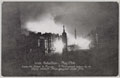 Sackville Street in flames, Dublin, May 1916