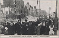 'After the Insurrection - Ruins in Eden Quay. The fall of dangerous building', 1916