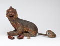 Tiger figurine obtained from the palace at Seringapatam, 1799 (c)