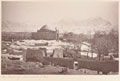 The Sha Sahid mosque with mountains in the background, Kabul, 1879