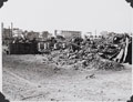 Buildings damaged by the bombardment of Port Said, November 1956