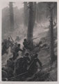The attack on the Peiwar Kotal, Afghanistan, by 5th Gurkha Rifles, December 1878