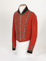 Short frogged officers' jacket worn by Colonel Charles Herries, Light Horse Volunteers of London and Westminster, 1813 (c)