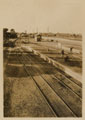 Railway station in Minia, Egypt, 1916