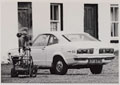Wheelbarrow used to carry out a controlled explosion of a stolen Datsun, Omagh, 1975