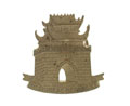 Cap badge, 1st Chinese Regiment, worn by Brigadier-General W Milward Watson, 1900-1903