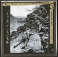 'Boer Picket ambushed by Natal Carbiniers', lantern slide, 1900 (c)