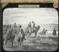 'Col. Baden-Powell plans sortie from Mafeking', lantern slide, 1900 (c)
