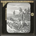 'An act of mercy: last farewell to a favourite charger', lantern slide, 1900 (c).