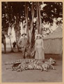 Lord and Lady Curzon with First Day's Bag, Nekonda, Hyderabad 1902