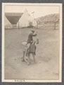 'J. E. Walker', polo practice, Chatby Camp, Alexandria, Egypt, 1920