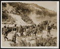 Turkish prisoners being marched to a camp at Cape Helles, 1915