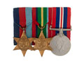 Medal group, Gunner Simon Moss, Royal Artillery, 1939-1945