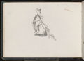 Study of a horse, 1879 (c)