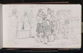 'On parade. Drummers of the 79th. A sketch at Parkhurst', 1873