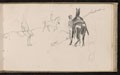 Studies of cavalrymen, 1893