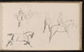 Studies of horses and riders, 1893